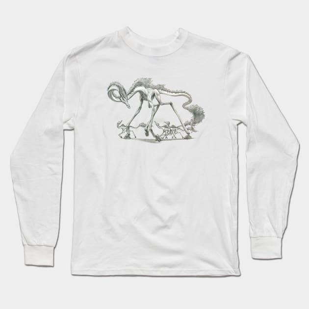 The Clawhoof Giraffagon Long Sleeve T-Shirt by gregorytitus